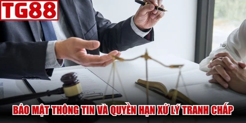 Định hướng bảo mật thông tin và quyền hạn xử lý tranh chấp