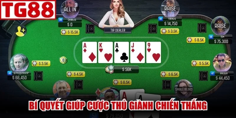 Chiến lược thực chiến giúp cược thủ giành chiến thắng