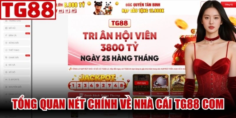 Tổng quan những nét chính về nhà cái TG88 Com