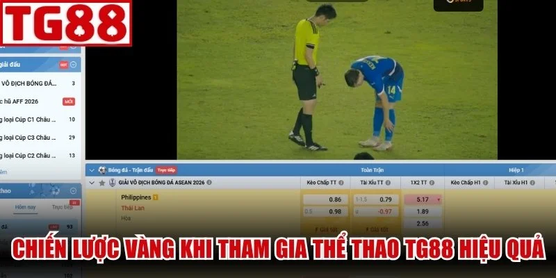 Chiến lược vàng khi tham gia Thể Thao TG88 hiệu quả